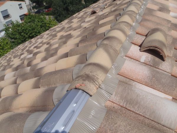 Etancheité de toiture faitage et arêtiers vers Aix en Provence